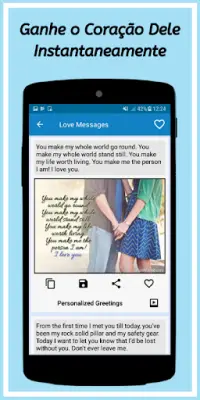 Mensagens de Amor de Namorado Screen Shot 2