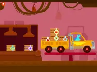 恐竜トラック - 子供向けのカーシミュレーターゲーム Screen Shot 10