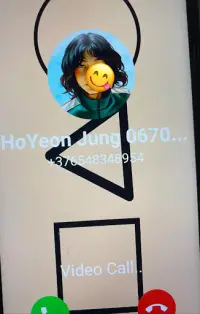 squid player 067 HoYeon Jung fake call video&chat Screen Shot 3