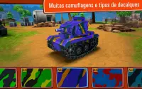 Toon Wars: Jogos de Tanques Multiplayer Grátis Screen Shot 2