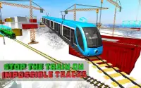 Городской поезд Невозможный трек-драйв - Индийская Screen Shot 1