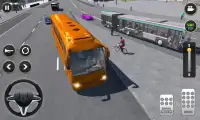 Autobus Simulator Pro - bus driving city Screen Shot 2