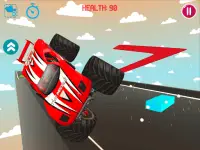 Obstacle Ramps and Monster Truck Driving Screen Shot 4