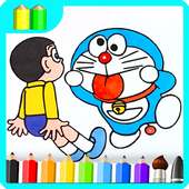 Learn Coloring For Doraemon