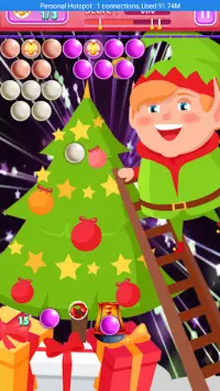 Christmas Bubble Shooter Screen Shot 4