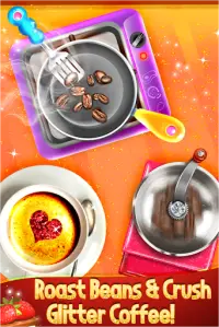 Glitter Food - Kids Cafe Screen Shot 1