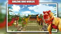 Jurassic Dino Sim : Angry Dinosaur Hunt For Food Screen Shot 3