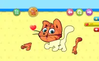 Puzzle for kids for child Pets Screen Shot 15