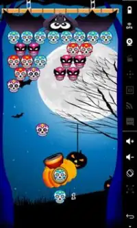 Bubble Shooter Halloween Game Screen Shot 2