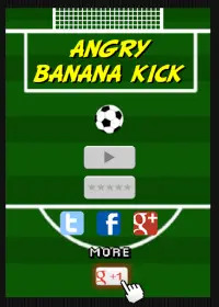Angry Banana Kick Screen Shot 0