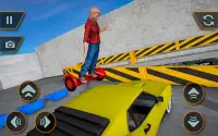 loco hoverboard rider 2020: juego de acrobacias Screen Shot 14