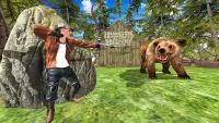 야생 곰 동물 공격 게임 Screen Shot 2