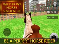 Wild Pony Horse Simulator 3D Screen Shot 9