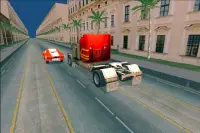camion route course voiture Screen Shot 2
