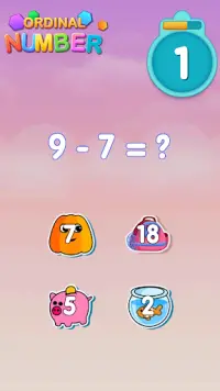 Number Ordinal: Kid Math Screen Shot 4