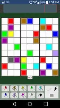 Sudoku Colors Screen Shot 0