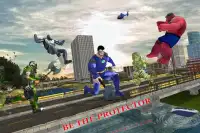 Super Hammer Iron Hero: Crime City Screen Shot 10