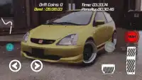 Drift Racing Honda Civic Type-R Simulator Game Screen Shot 2