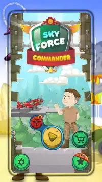 Sky Force Commander Screen Shot 4