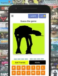 Guess the Game - a cool quiz about games Screen Shot 2