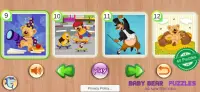 Baby Bear Puzzles Toddlers & J Screen Shot 1