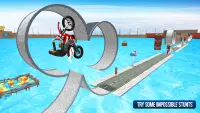 बाइक करतब दौड़ खेल Screen Shot 1