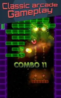 Brick Breaker 3D Neon: Atari Classic Arcade Game Screen Shot 8