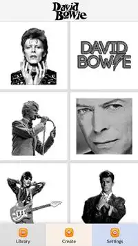 David Bowie Color by Number - Pixel Art Game Screen Shot 0