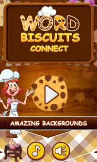 Word Search Game with Biscuits: Word Connect Screen Shot 0