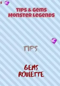 Tips & Gems for Monster Legends Screen Shot 0