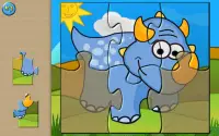 Dino Puzzel Kinderen Spellen Screen Shot 6