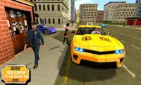 Modern Taxi Driver: Cidade cabina de condução Sim Screen Shot 2