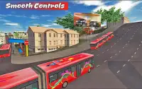 Rijden stad Metro Bus Simulato Screen Shot 3