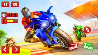 Moto Bike Stunt Racing Game 3D Screen Shot 1