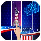 Best Piano Tiles-USA flag 2019
