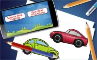 How to Draw Cartoon Cars  Step by Step Drawing App Screen Shot 3