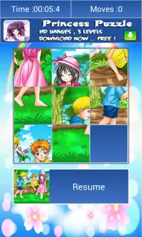 Anime Cartoon Puzzle Screen Shot 3