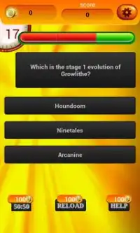 Trivia for Pokemon Screen Shot 1