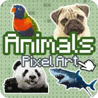 Animals Color by Number - Animals pixel art