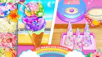 Unicorn Chef: Summer Ice Foods - Cooking Games Screen Shot 3