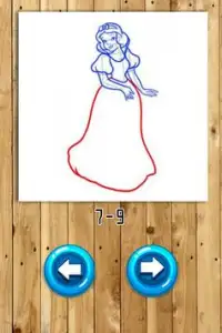 how to draw disney princesses step by step Screen Shot 5