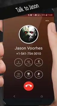 grandpa killer jason's video call chat simulator Screen Shot 1