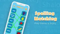 Kids Spelling Match Games - Kids Spelling Learning Screen Shot 0