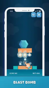 Hexagonal Fall King -Do Not Fall,Color Tower Crush Screen Shot 3