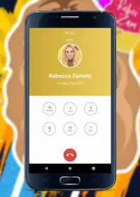Rebecca Zamolo video call and chat simulator Screen Shot 3