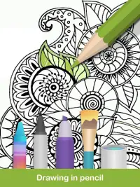 100  Mandala coloring pages Screen Shot 9