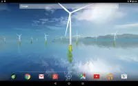 Coastal Wind Farm 3D Live Wallpaper Screen Shot 4