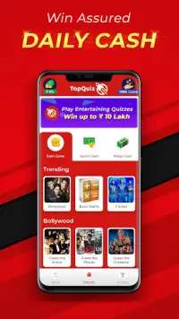 TopQuiz -Play Quiz & Lottery | Win Money via Paytm Screen Shot 1