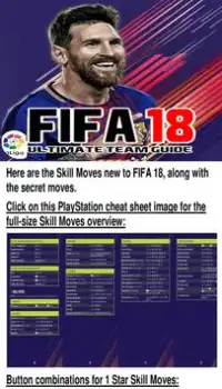 Guide for FIFA 18 Screen Shot 0