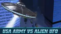 USA Army VS Alien UFO Screen Shot 2
